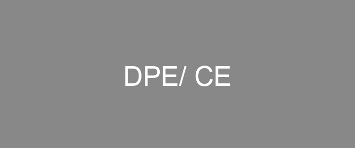 Provas Anteriores DPE/ CE